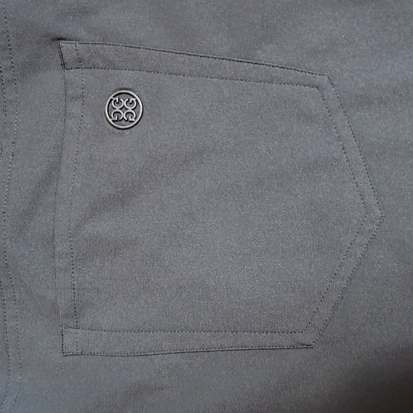 G/Fore The Tour 5 Pocket Black Golf Pants Polyester Size 36x32 In Onyx Black - Picture 12 of 14
